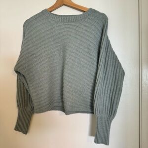 Pink Rose Woman’s Light Blue/Gray Sweater Size L